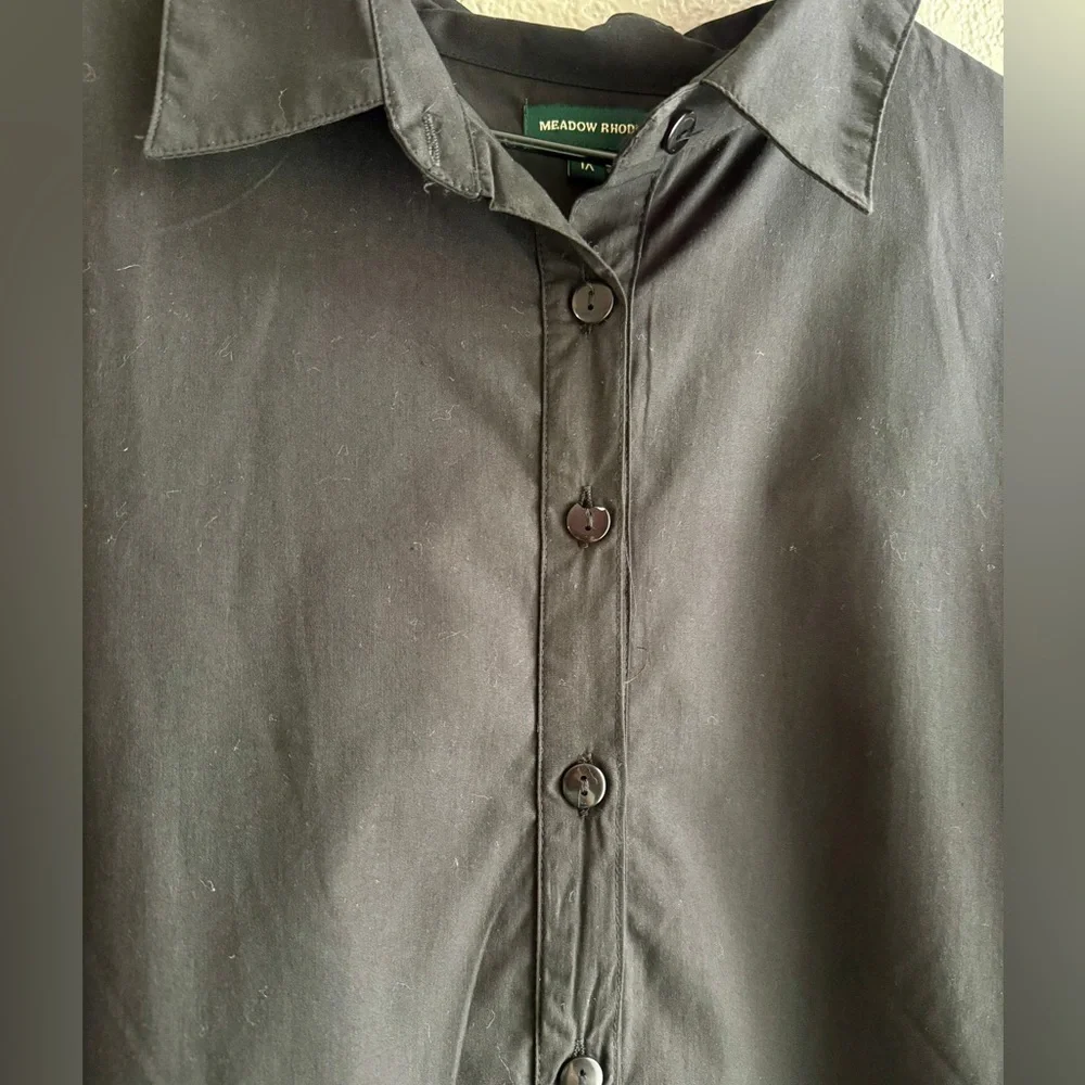 Meadow Rhodes Button Down Ruffled Dress - Picture 2 of 3